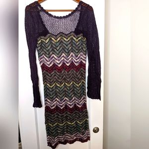 Free People low back sweater dress